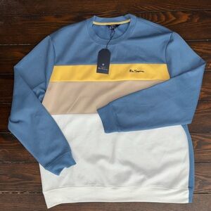 Ben Sherman Multicolor Crewneck Sweater